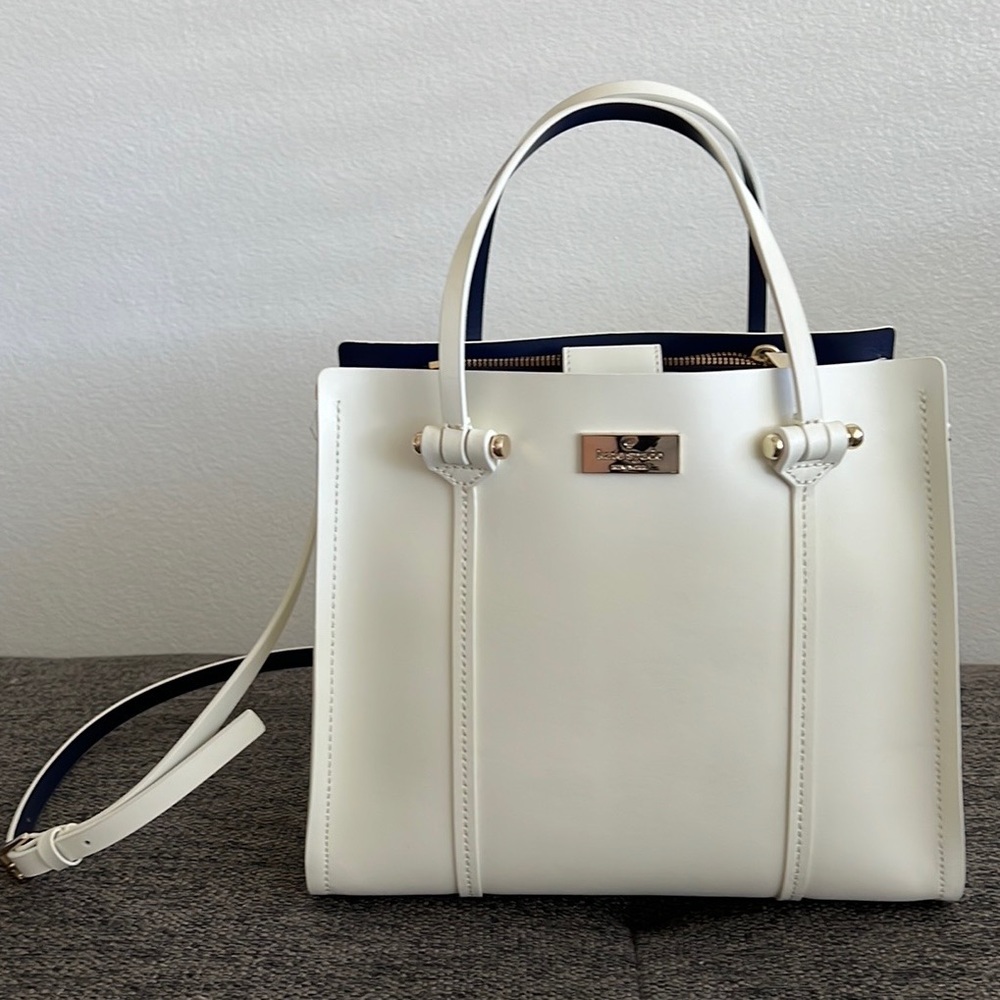 Kate Spade Small Elodie Purse Bag Arbour Hill White